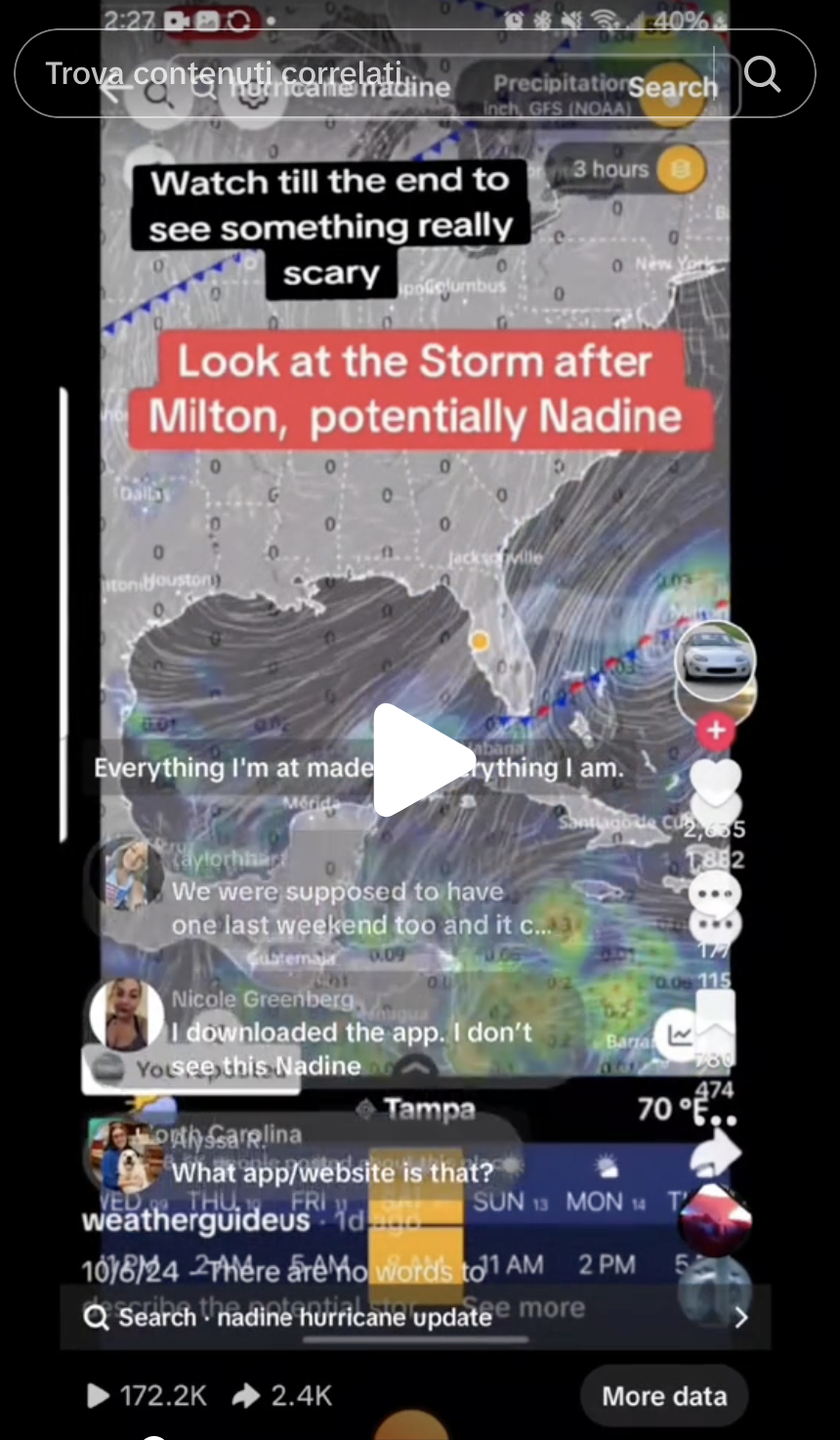 Fact Check New Hurricane NOT Forecast To Hit Florida As Of October 16